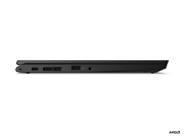 Lenovo ThinkPad L13 Yoga Hybrid (2-in-1) 33.8 cm (13.3") Touchscreen Full HD AMD Ryzen 7 PRO 16 GB DDR4-SDRAM 512 GB SSD Wi-Fi 6 (802.11ax) Windows 10 Pro Black 21AD0029US