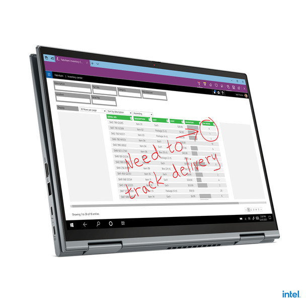 Lenovo ThinkPad X1 Yoga Hybrid (2-in-1) 35.6 cm (14") Touchscreen WUXGA Intel Core i7 16 GB LPDDR4x-SDRAM 512 GB SSD Wi-Fi 6 (802.11ax) Windows 10 Pro Grey 20XY002UCA