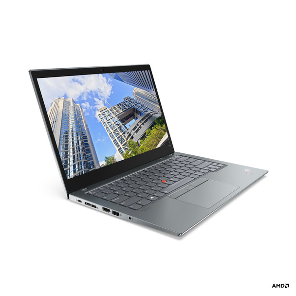 Lenovo ThinkPad T14s Notebook 35.6 cm (14") Full HD AMD Ryzen 7 PRO 16 GB LPDDR4-SDRAM 512 GB SSD Wi-Fi 6 (802.11ax) Windows 10 Pro Grey 20XF004CCA