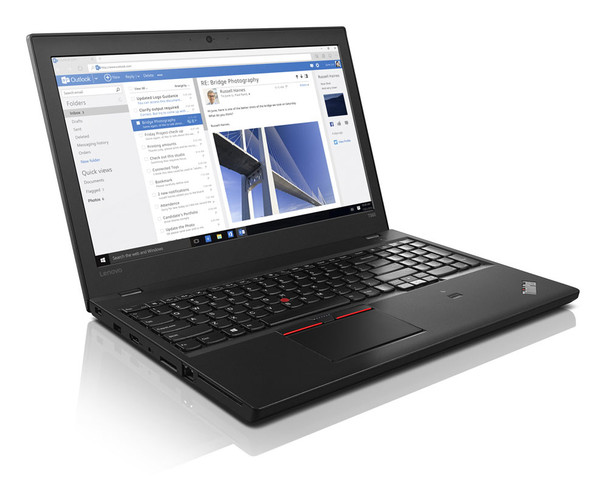 Lenovo ThinkPad T560 Notebook 39.6 cm (15.6") HD Intel Core i5 4 GB DDR3L-SDRAM 500 GB HDD Wi-Fi 5 (802.11ac) Windows 7 Professional Black 20FH001VUS 190151670150