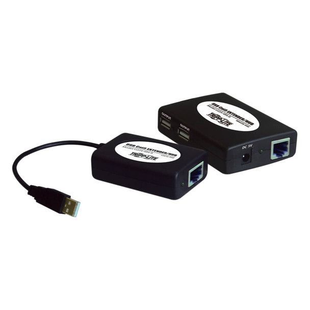Tripp Lite 4-Port USB over Cat5 Hub with 4 Remote Ports U224-4R4-R 037332146687