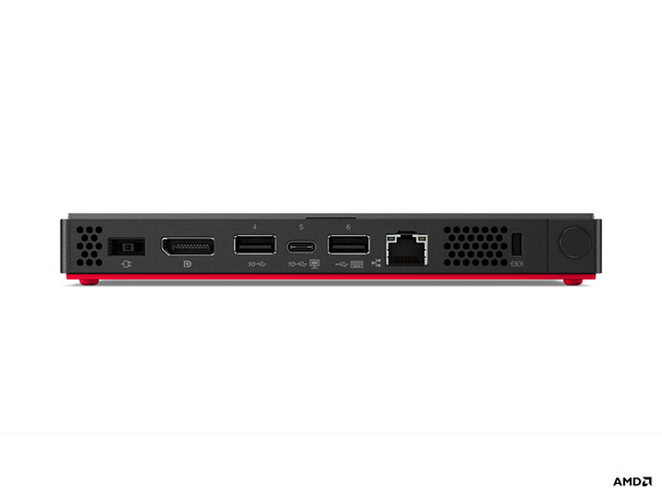 Lenovo ThinkCentre M75n 3300U mini PC AMD Ryzen 3 PRO 8 GB DDR4-SDRAM 128 GB SSD Windows 10 Pro Black, Grey, Red 11BS000MUS
