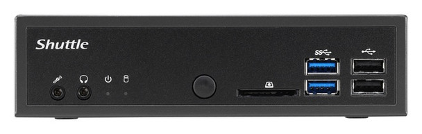 Shuttle XPC slim DH 110 i3-7100 mini PC Intel Core i3 4 GB DDR3L-SDRAM 120 GB SSD Black DH1100-Q26063