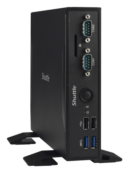 Shuttle XPС slim DS77U5 PC/workstation barebone 1.3L sized PC Black Intel SoC BGA 1356 i5-7200U 2.5 GHz DS7700U5-Q31027 887993001173