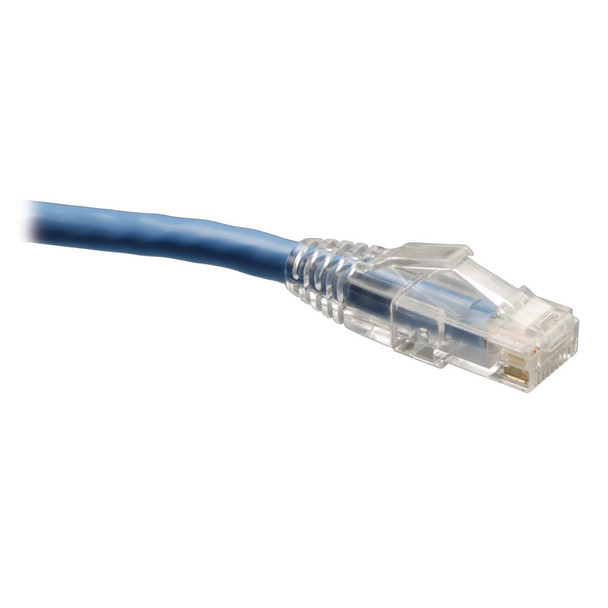 Tripp Lite N202-125-BL Cat6 Gigabit Solid Conductor Snagless UTP Ethernet Cable (RJ45 M/M), Blue, 125 ft. (38.1 m) N202-125-BL 037332168559