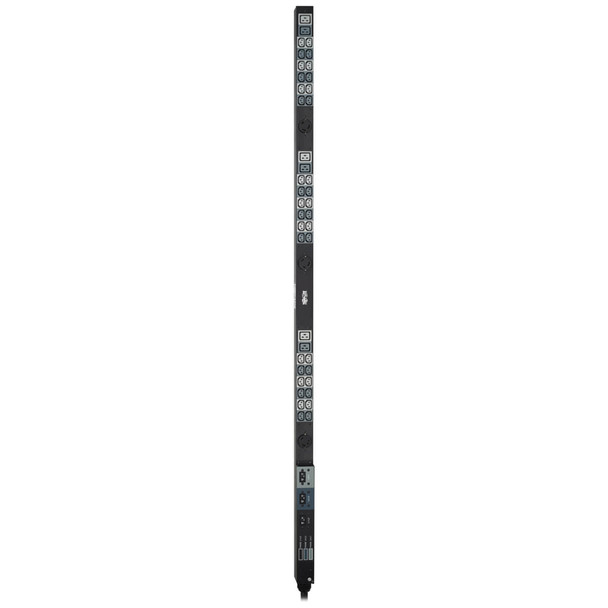 Tripp Lite 14.4kW 208V 3-Phase Basic PDU - 45 Outlets (36 C13, 3 C19, 3 L6-30R), Hubbell 50A CS8365C Input, 6 ft. Cord, 70 in. 0U, TAA PDU3V6H50A 037332255716