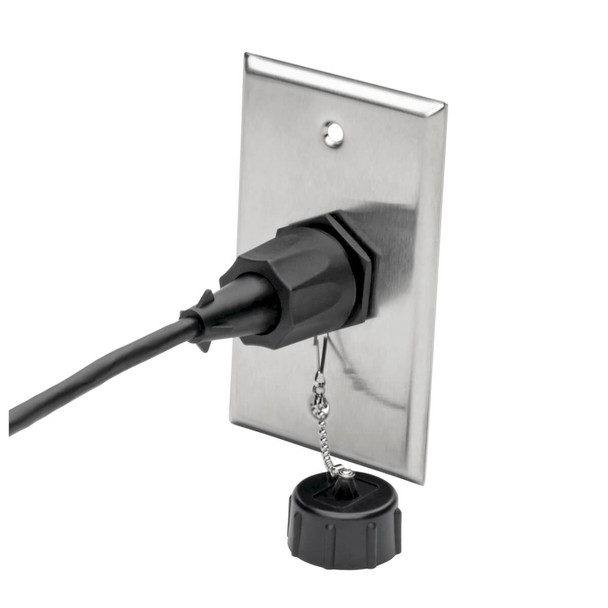 Tripp Lite N206-KJ01-IND Keystone Jack Cat6/Cat5e, RJ45, Shielded, Dust Cap, Industrial - 110 Punch Down, IP68, TAA N206-KJ01-IND 037332206190