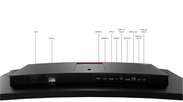 Lenovo ThinkVision P34w-20 86.7 cm (34.1") 3440 x 1440 pixels Wide Quad HD LED Black 62DCRAR3US