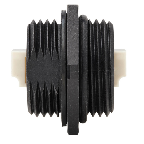 Tripp Lite N455-BC01-IND Rigid Industrial IP68 Duplex Multimode Fiber Coupler (LC/LC) with Dust Cap, 10G Ethernet N455-BC01-IND 037332252784