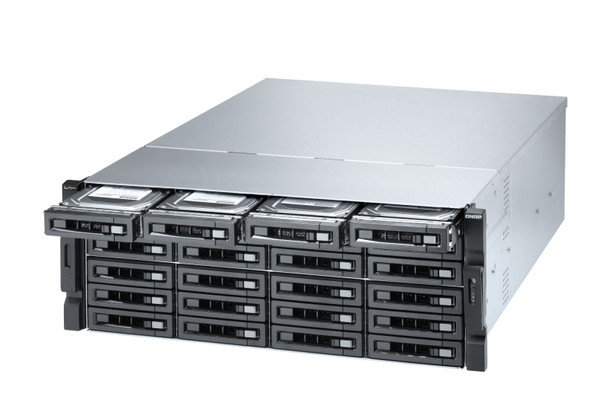 QNAP TS-h2477XU-RP NAS Rack (4U) Ethernet LAN Black 3700X TS-H2477XU-RP-3700X-32G-US 885022021642