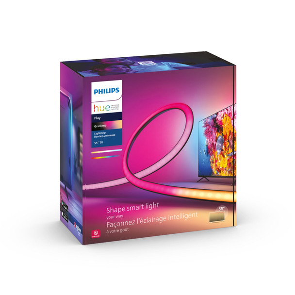 Philips Hue White and colour ambience 046677560409 smart lighting Smart strip light 19 W Black 560409 046677560409