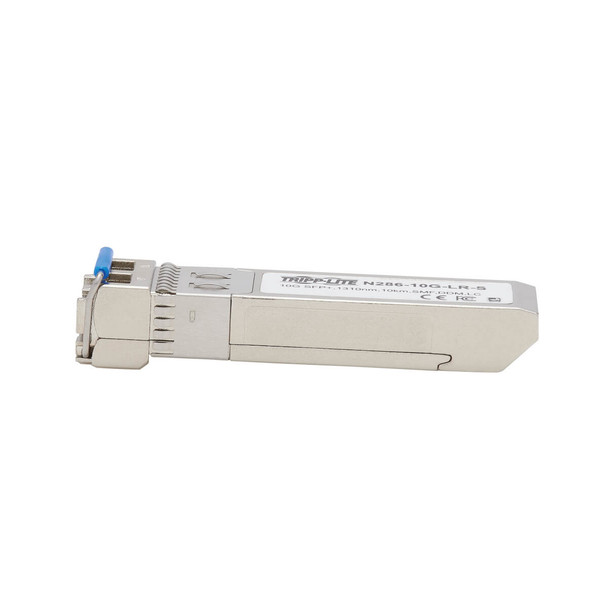 Tripp Lite N286-10G-LR-S Cisco-Compatible SFP-10G-LR-S SFP+ Transceiver - 10GBase-LR, DDM, Singlemode LC, 1310 nm, 10 km (6.1 mi.) N286-10G-LR-S 037332249241