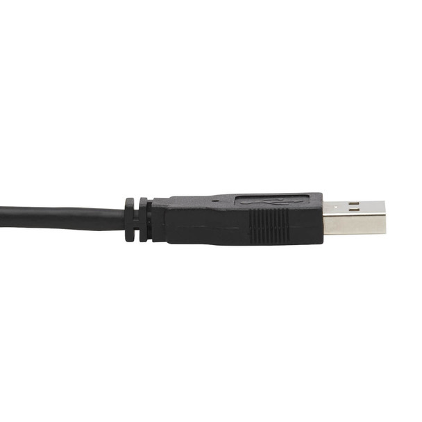 Tripp Lite DisplayPort KVM Cable Kit - DP, USB, 3.5 mm Audio (3xM/3xM) + USB (M/M), 4K, 4:4:4, 6 ft. (1.83 m), Black P783-006-U 037332241658