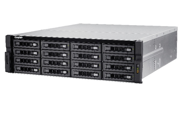 QNAP TVS-EC1680U-SAS-RP R2 NAS Rack (3U) Ethernet LAN Black E3-1246V3 TVS-EC1680U-SAS-RP-16G-R2-US 885022010837