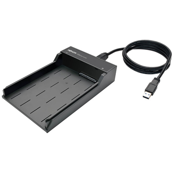 Tripp Lite USB 3.0 to SATA Hard Drive Lay-Flat Enclosure for 3.5-in. HDD and SSD U339-001-FLAT 037332188120