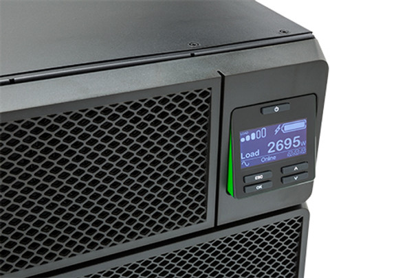 APC SRT5KRMXLT-IEC uninterruptible power supply (UPS) Double-conversion (Online) 5 kVA 4250 W 10 AC outlet(s) SRT5KRMXLT-IEC 731304300939