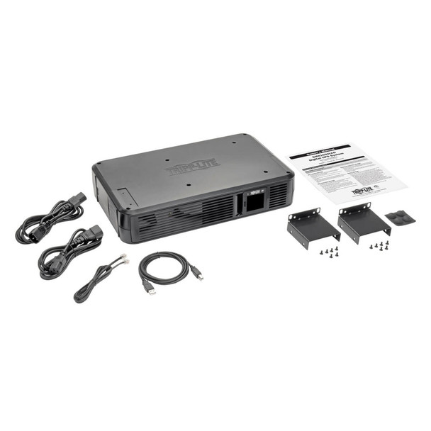 Tripp Lite SMX1500LCD 1500VA 900W Line-Interactive UPS - 8 C13 Outlets, AVR, 230V, 50/60 Hz, USB, DB9, LCD, 2U Rack/Tower SMX1500LCD 037332126078
