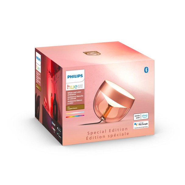 Philips Hue White and colour ambience 046677577179 smart lighting Smart table lamp Brass, Copper Bluetooth/Zigbee 577171 046677577179