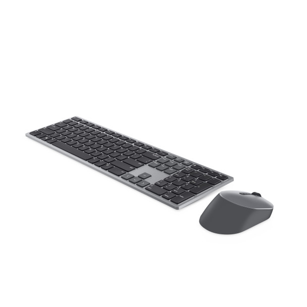 DELL KM7321W keyboard RF Wireless + Bluetooth US English Grey, Titanium KM7321WGY-US 884116381945