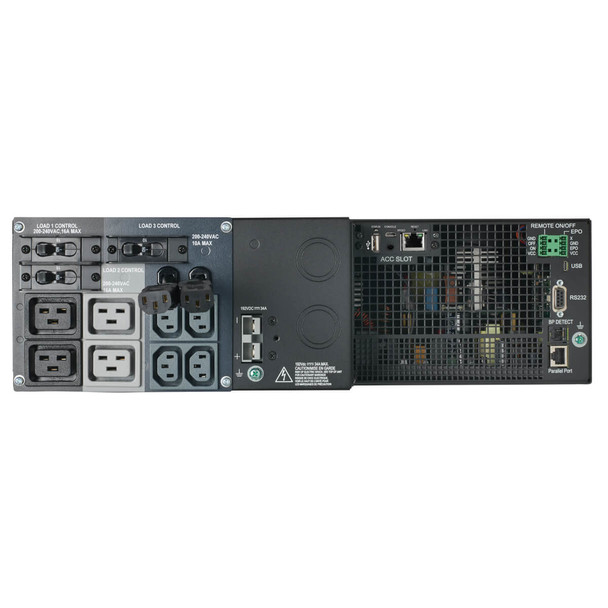 Tripp Lite SU6KRT3UX 220/230/240V 6000VA 6000W On-Line UPS, Unity Power Factor, Hardwire Input/Output, 3U SU6KRT3UX 037332223289