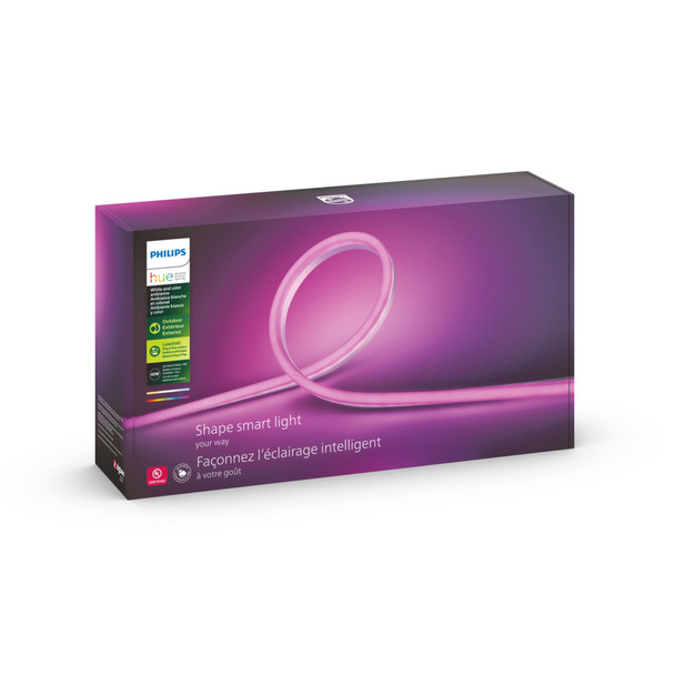 Philips Hue White and colour ambience 046677555917 smart lighting Smart strip light 37.5 W Multicolour ZigBee 555912 046677555917