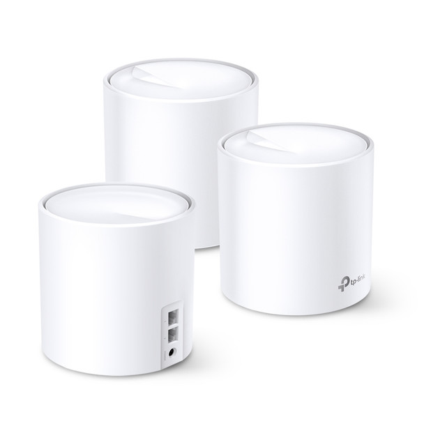 TP-Link AX1800 Whole Home Mesh Wi-Fi 6 System DECO X20(3-PACK) 840030700330