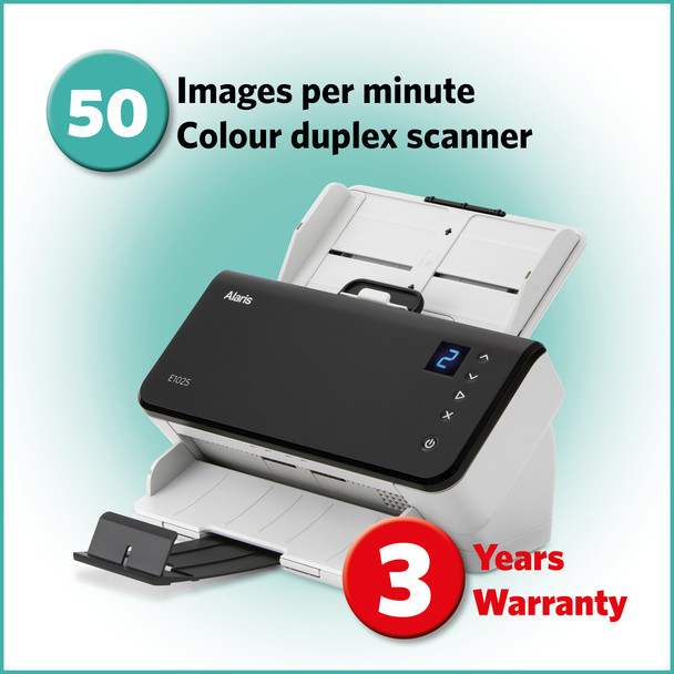 Kodak E1025 ADF scanner 600 x 600 DPI A4 Black, Grey 1025170 041771025175
