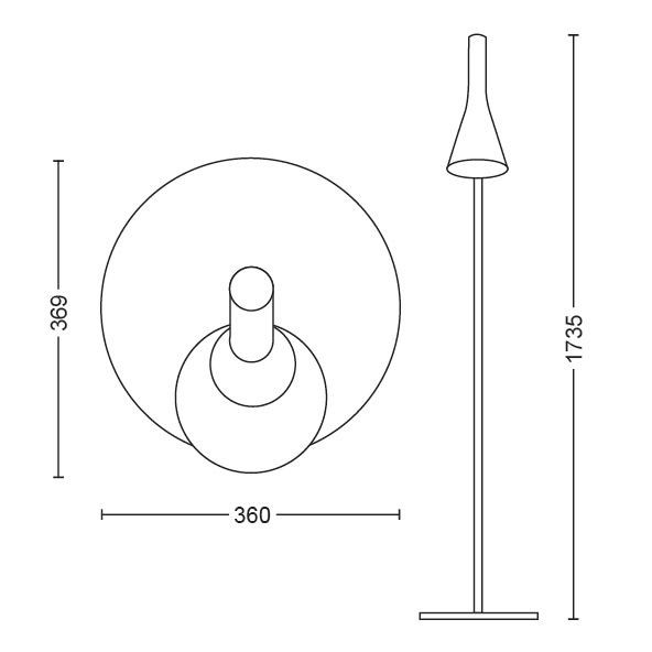 Philips Hue White and colour ambience 4300431U7 Smart pedestal/post lighting 10 W 802231 046677802233