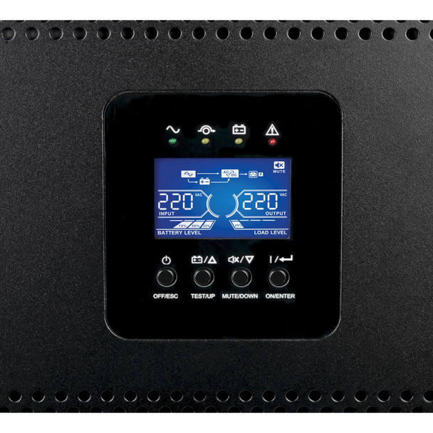 Tripp Lite S3M80KX SmartOnline S3MX Series 3-Phase 380/400/415V 80kVA 72kW On-Line Double-Conversion UPS S3M80KX 037332213655