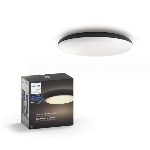 Philips Hue White ambience 4096730U7 Smart ceiling light 39 W Black ZigBee 4096730U9 046677801427