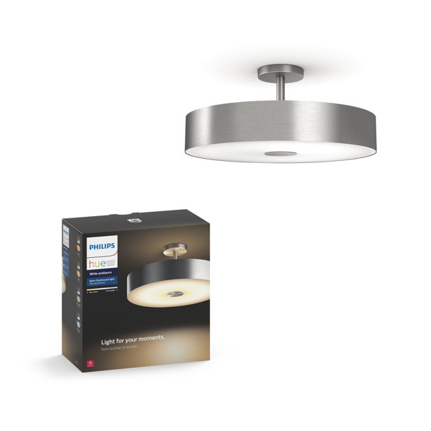 Philips Hue White ambience 4100148U7 Smart ceiling light 39 W Aluminium, White ZigBee 4100148U7 046677801366