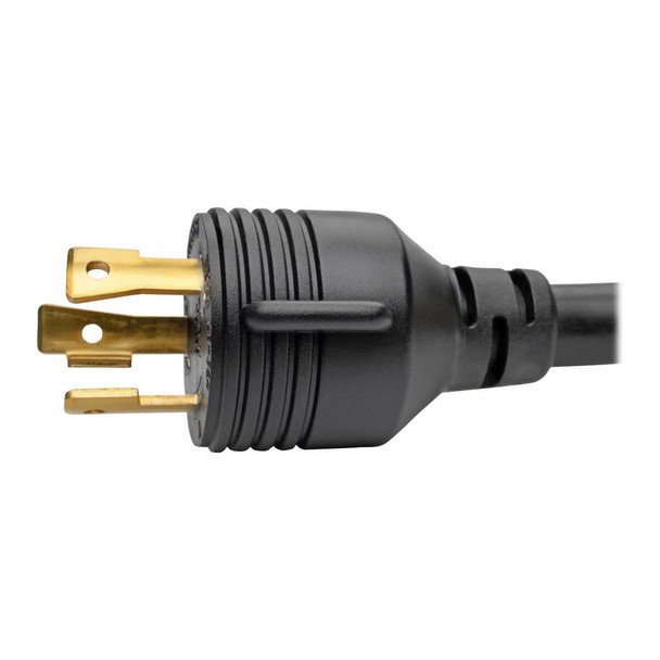 Tripp Lite Heavy-Duty Power Extension Cord, 30A, 10 AWG (NEMA L5-30P to NEMA L5-30R), Locking Connectors, 15 ft. P046-015-LL-30A 037332200952