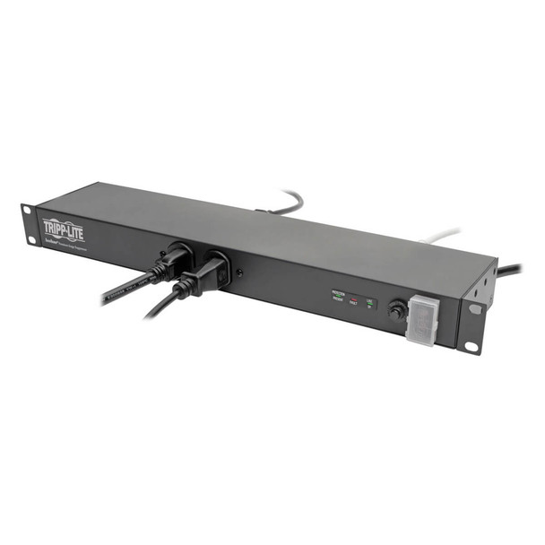 Tripp Lite Isobar 12-Outlet Network Server Surge Protector, 1U Rack-Mount, 15-ft. Cord, 3840 Joules, 5-15P, 15A IBR12 037332010162