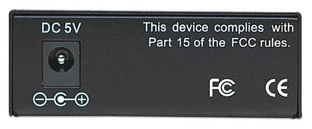 Intellinet Gigabit Ethernet Media Converter, 1000Base-T to 1000Base-Sx (SC) Multi-Mode, 550m (Euro 2-pin plug) 506533 766623506533