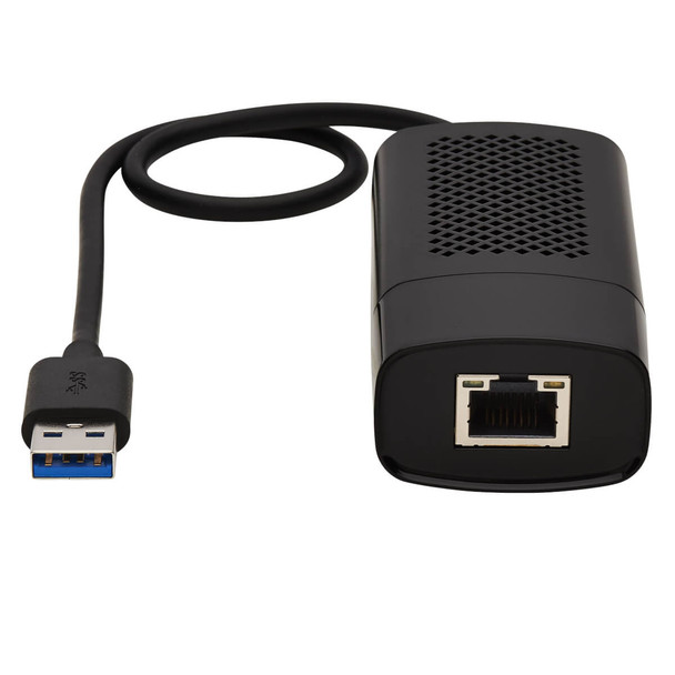 Tripp Lite U336-06N-2P5-B USB to RJ45 Gigabit Ethernet Network Adapter (M/F) - USB 3.1 Gen 1, 2.5 Gbps Ethernet, Black U336-06N-2P5-B 037332249104