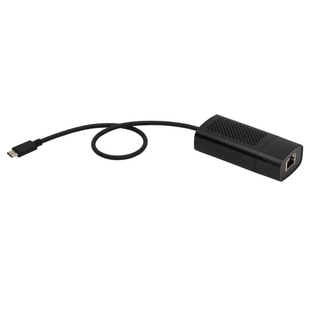 Tripp Lite U436-06N-2P5-B USB-C to RJ45 Gigabit Ethernet Network Adapter (M/F) - USB 3.1 Gen 1, 2.5 Gbps Ethernet, Black U436-06N-2P5-B 037332249098