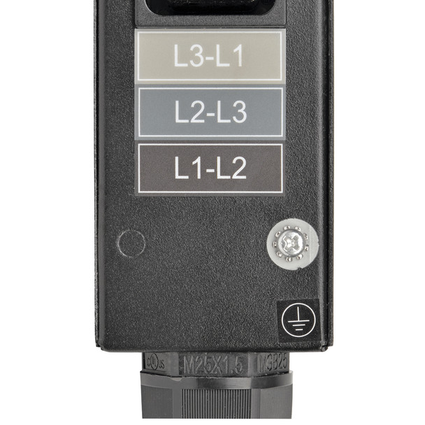 Tripp Lite 8.6/12.6kW 3-Phase Vertical PDU Strip, 208V Outlets (48 C13 & 6 C19), 0U Rack-Mount, Accessory for Select ATS PDUs PDU3V20D354B 037332190086