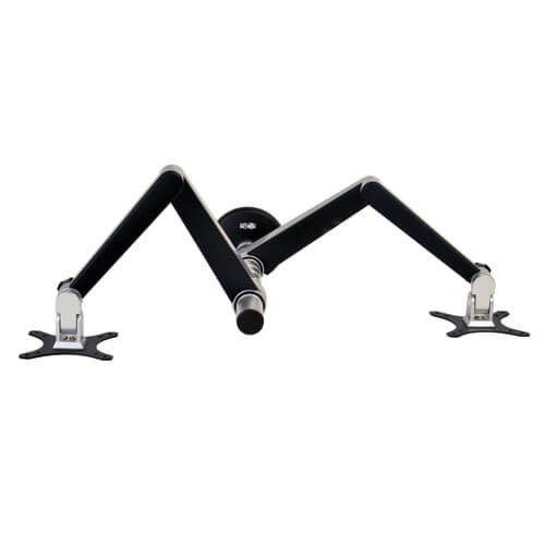 Tripp Lite DDR1327DCS Dual Full Motion Flex Arm Desk Clamp for 13" to 27" Monitors DDR1327DCS 037332187116