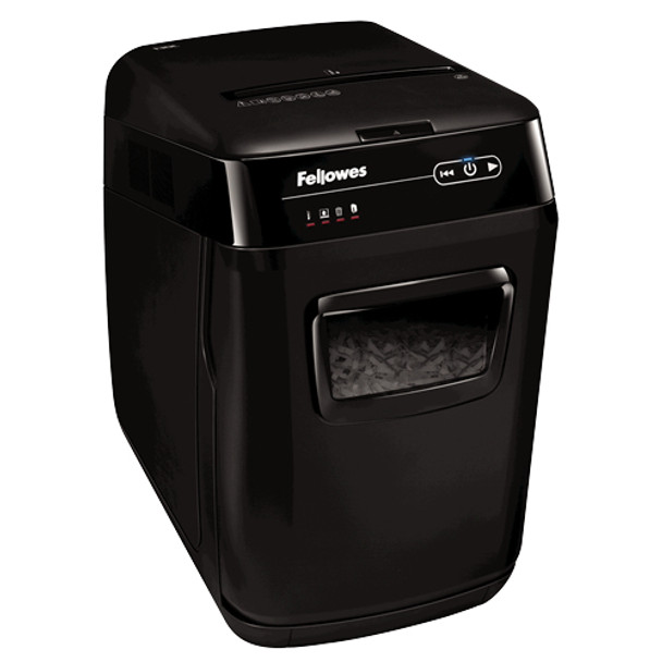 Fellowes AutoMax 130C paper shredder Cross shredding 60 dB Black 4680001 043859683734