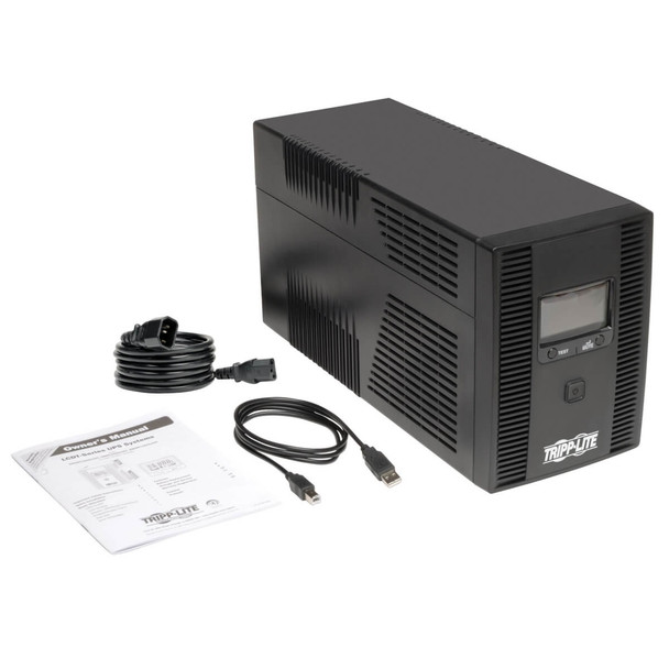 Tripp Lite SMX1500LCDT SmartPro 230V 1.5kVA 900W Line-Interactive UPS, Tower, LCD, USB, 8 Outlets SMX1500LCDT 037332177445