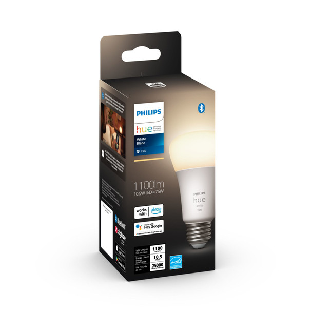 Philips Hue White 046677563011 smart lighting Smart bulb 10.5 W Bluetooth/Zigbee 563015 046677563011