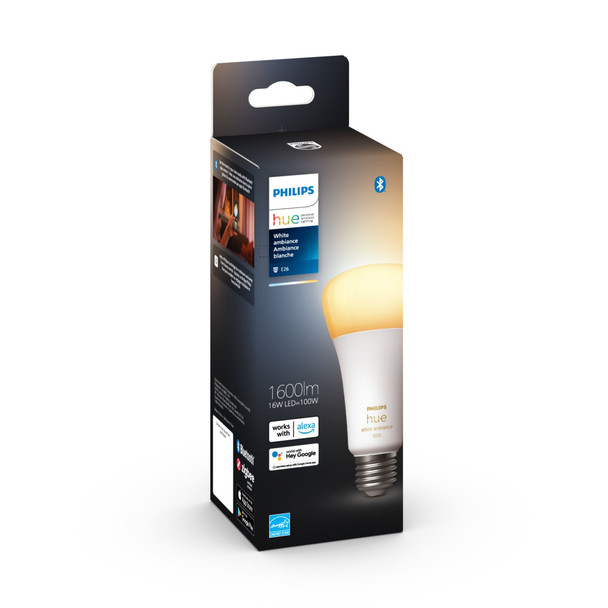 Philips Hue White 046677574499 smart lighting Smart bulb 16 W Bluetooth/Zigbee 574491 046677574499