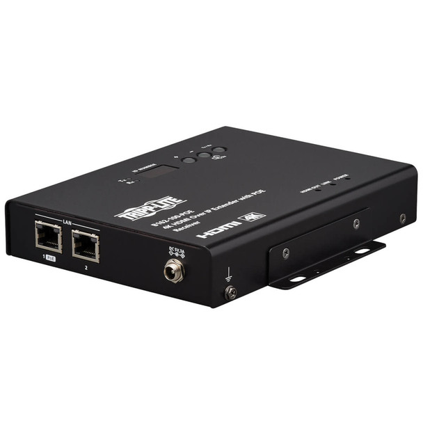 Tripp Lite B162-100-POE AV extender AV receiver Black B162-100-POE 037332263827