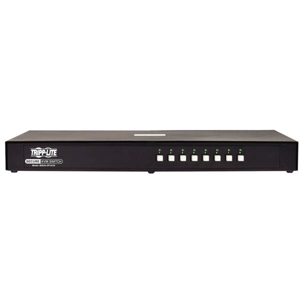 Tripp Lite 8-Port Single-Monitor Secure KVM Switch, DisplayPort - 4K, NIAP PP3.0, Audio, CAC, TAA B002A-DP1AC8 037332261519
