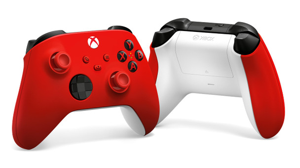 Microsoft Xbox Wireless Controller Red, White Gamepad Analogue / Digital Android, PC, Xbox One, Xbox One S, Xbox One X, Xbox Series S, Xbox Series X, iOS QAU-00011 889842707106