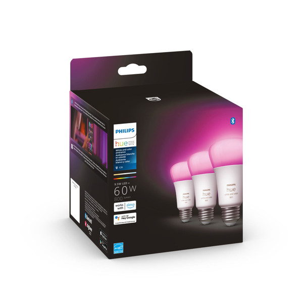 Philips Hue White and colour ambience 046677562786 smart lighting Smart bulb 9.5 W Bluetooth 562785 046677562786