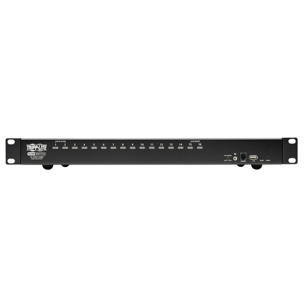 Tripp Lite 16-Port HDMI/USB KVM Switch with Audio/Video and USB Peripheral Sharing, 1U Rack-Mount B024-HU16 10037332251913