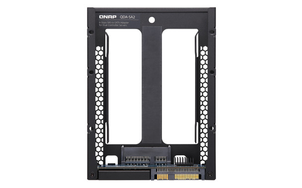 QNAP QDA-SA2-4PCS storage drive enclosure HDD/SSD enclosure Black 2.5" QDA-SA2-4PCS 885022018147