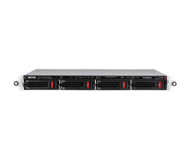 Buffalo TeraStation 5410RN NAS Rack (1U) Ethernet LAN Black Alpine AL-314 TS5410RN1602 747464133829