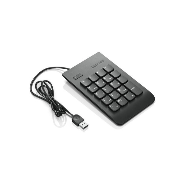 Lenovo KBD_BO Num Keypad 1 numeric keypad Universal USB Black 4Y40R38905 192563495987